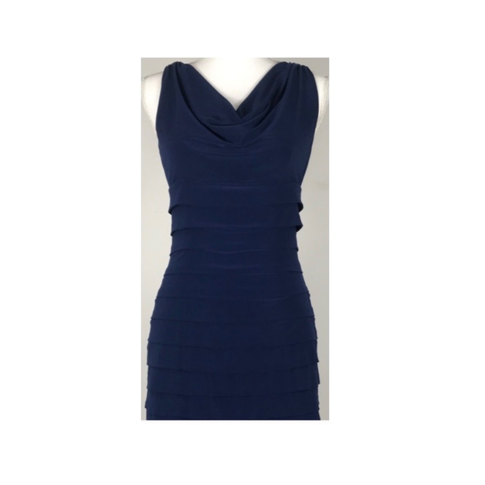 Ralph Lauren Tiered Blue Dress/SIZE 4